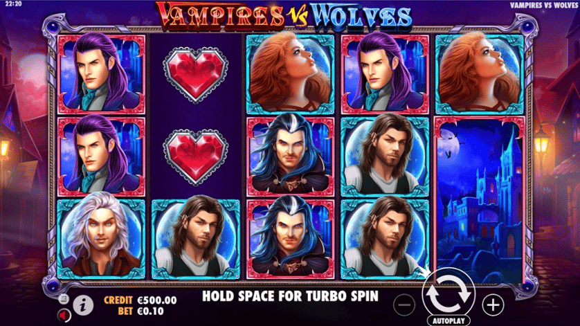 รูปแบบเกม Vampires vs Wolves